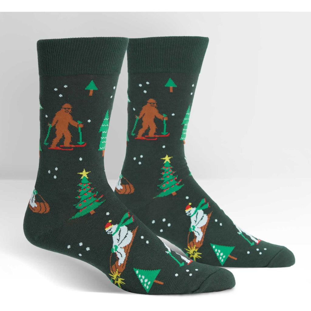 Ready, Yeti, Go! Men's Crew Socks