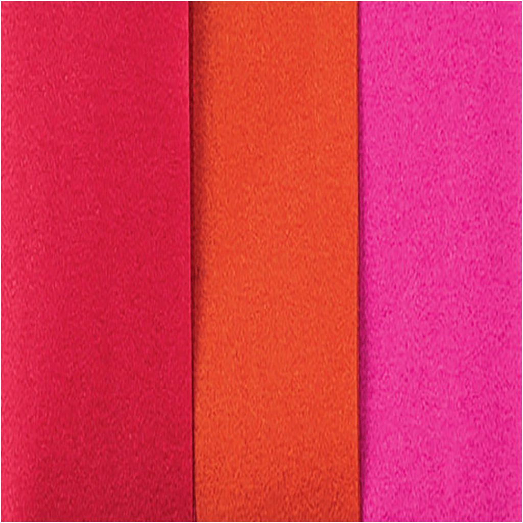 Red, Orange Magenta Assorted Tissue Detail