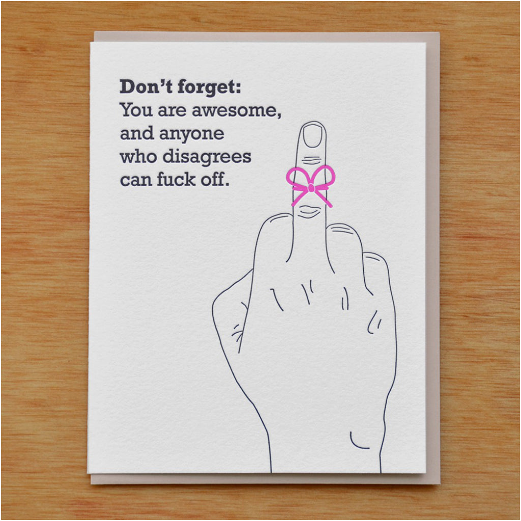 Remember You're Awesome Card