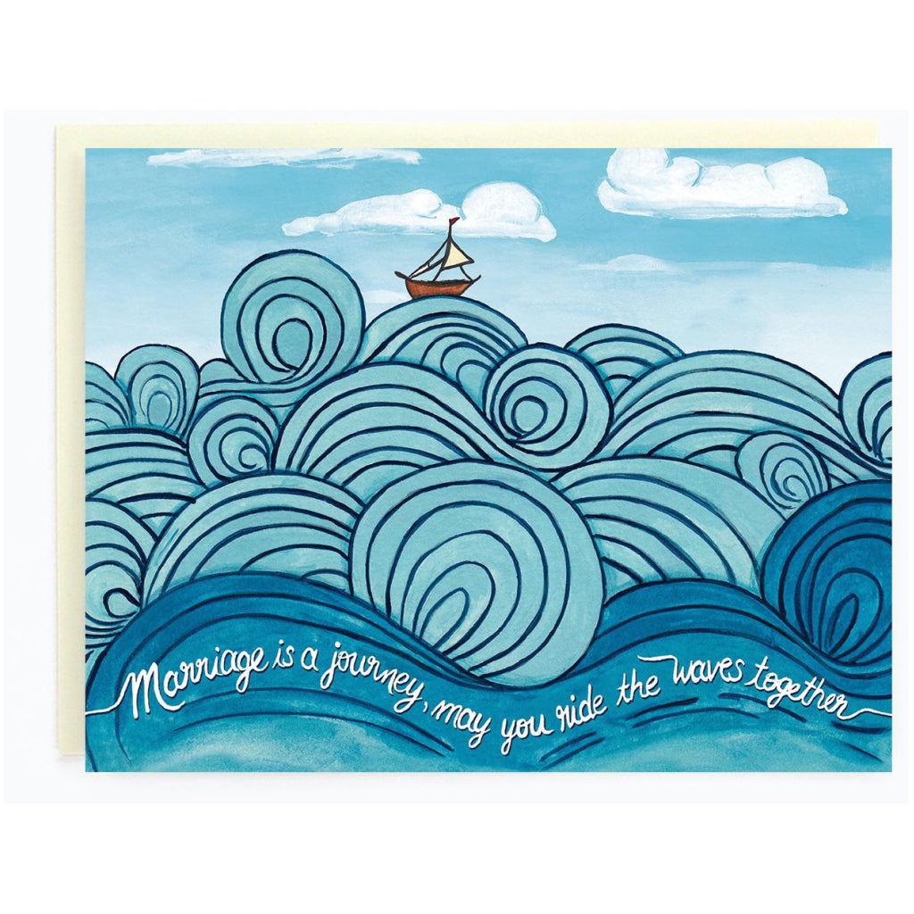 Ride The Waves Together Card