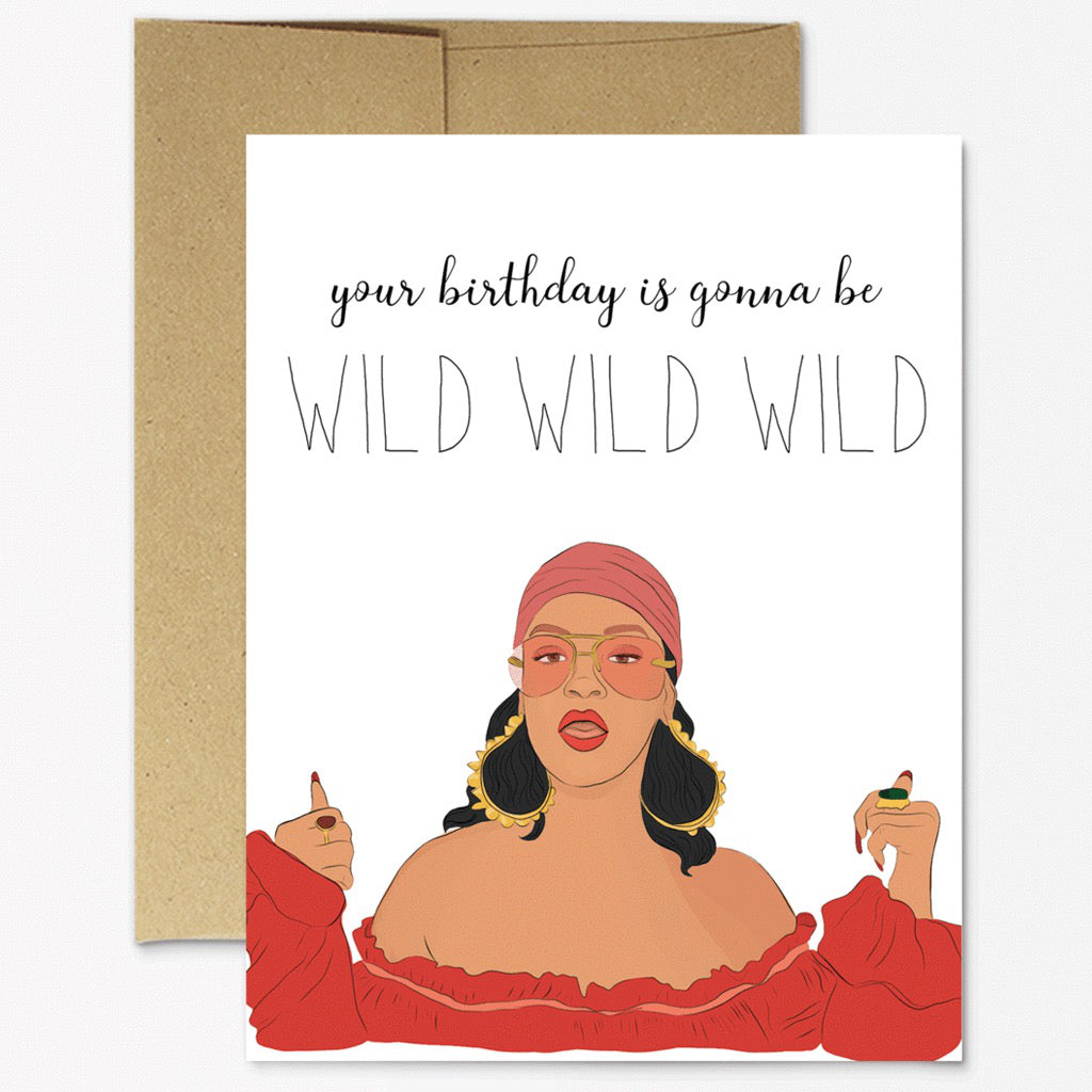 Rihanna Wild Wild Wild Card
