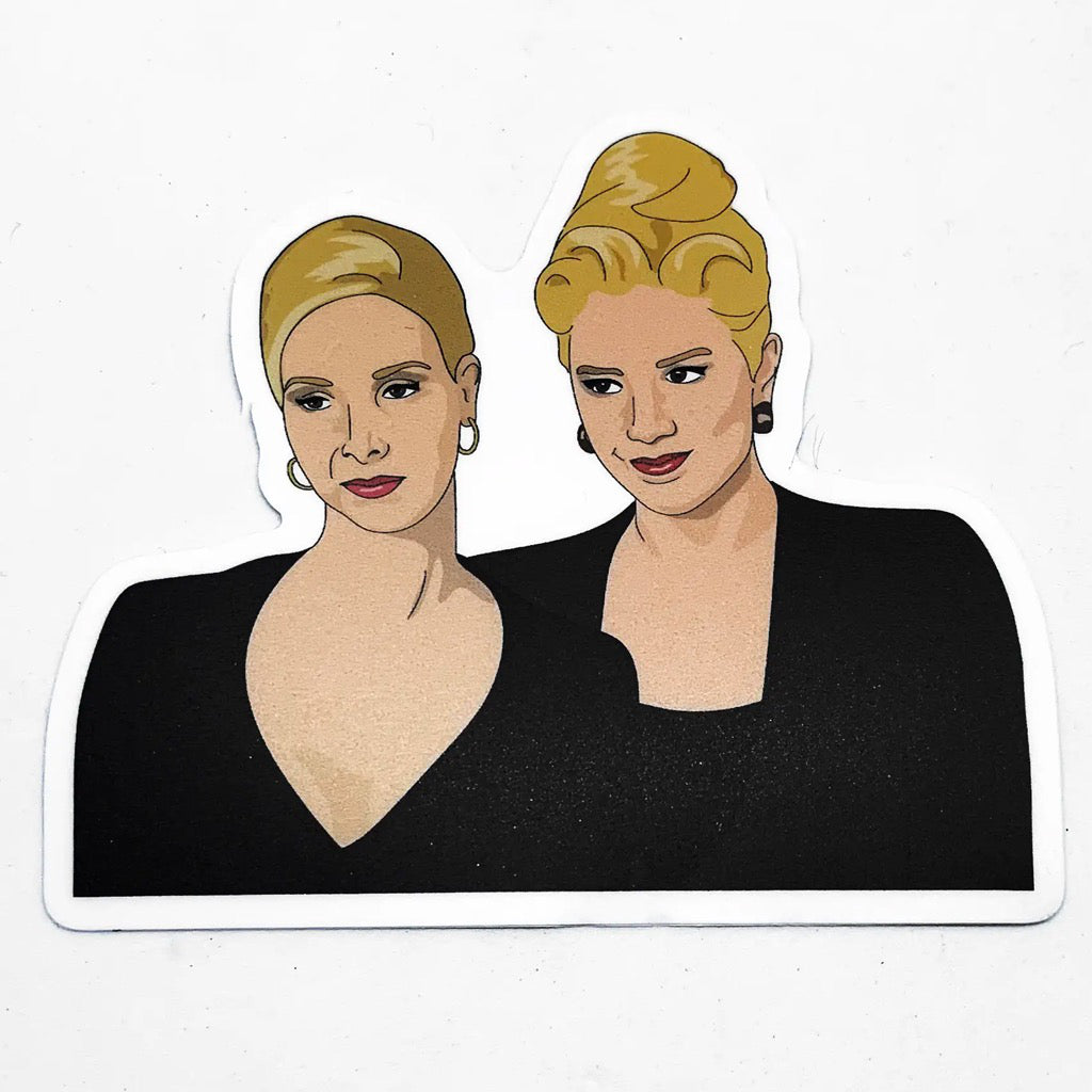 Romy & Michele Sticker
