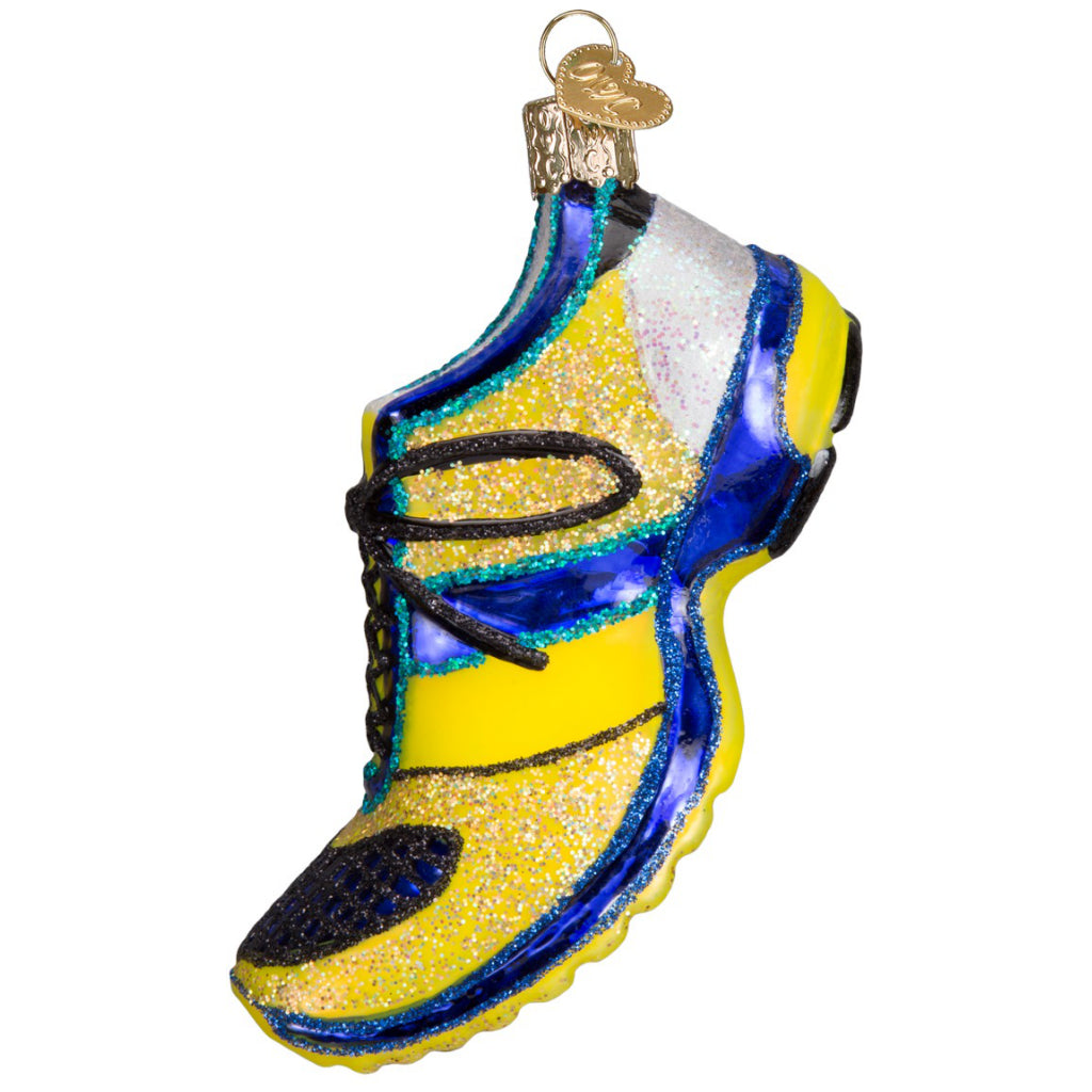 Side of Running Shoe Ornament.