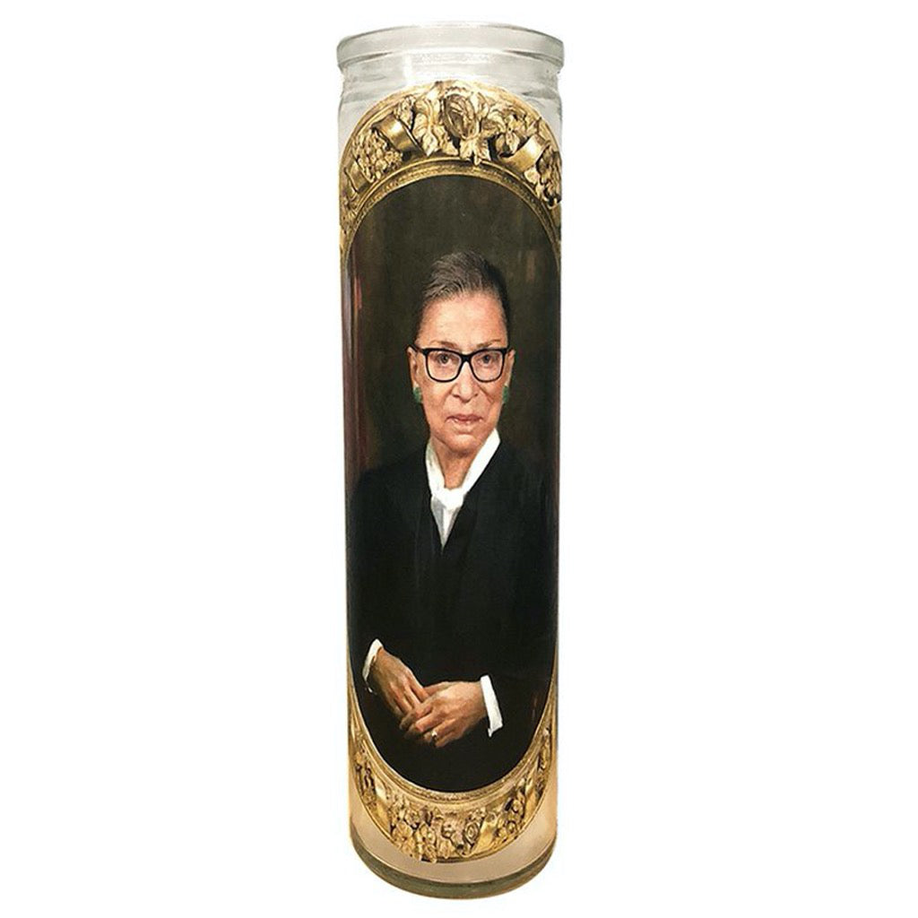 Ruth Bader Ginsburg Celebrity Prayer Candle