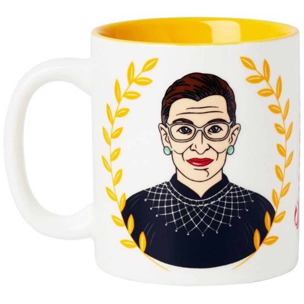 Ruth Bader Ginsburg Supreme Mug Back