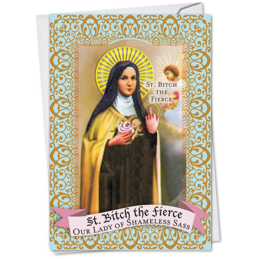 Saint Bitch The Fierce Card