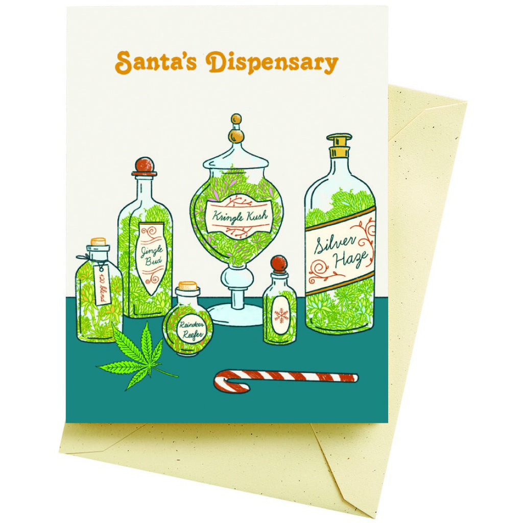 Santa's Dispensary Holiday Card