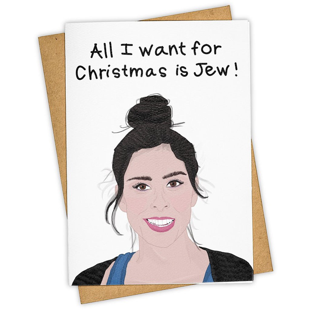 Sarah Silverman Jew Christmas Card