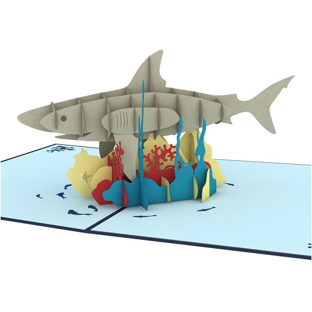 Shark 3D Pop Up Card