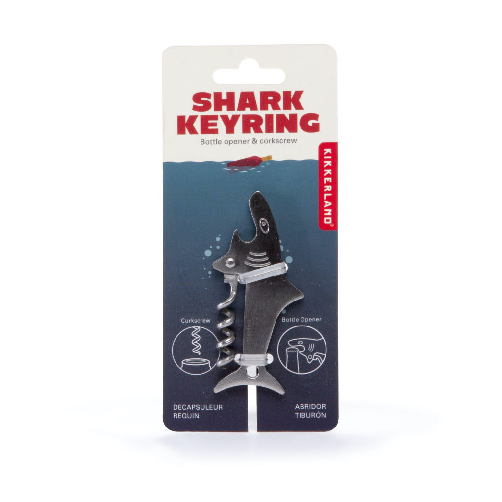 Shark Key Ring Packaged