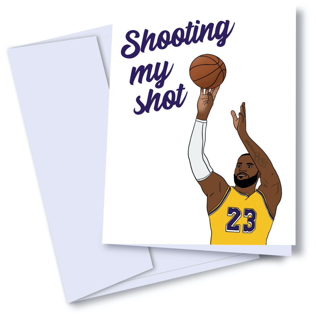 Shooting My Shot Kobe Card