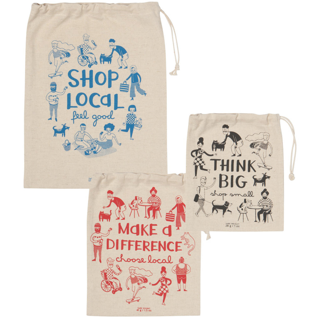 Shop Local Produce Bags Set Of 3