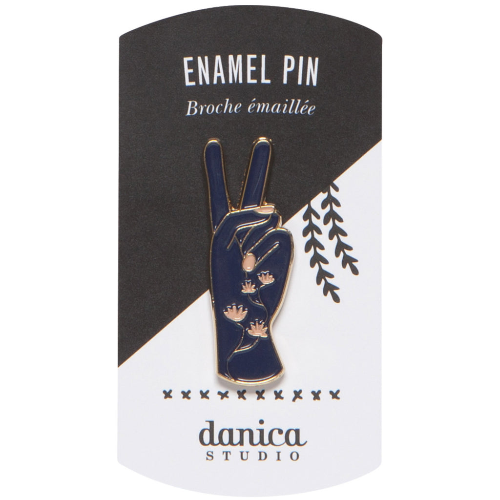 Show of Hands Enamel Pin Packaging