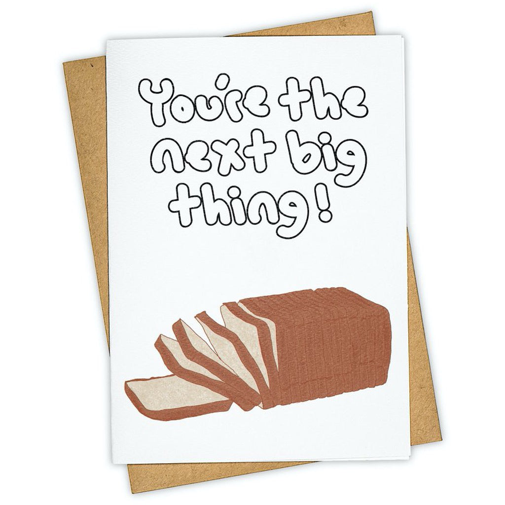 Sliced Bread Best Thing Card