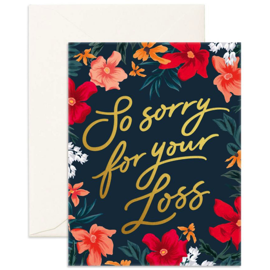 So Sorry For Your Loss Card