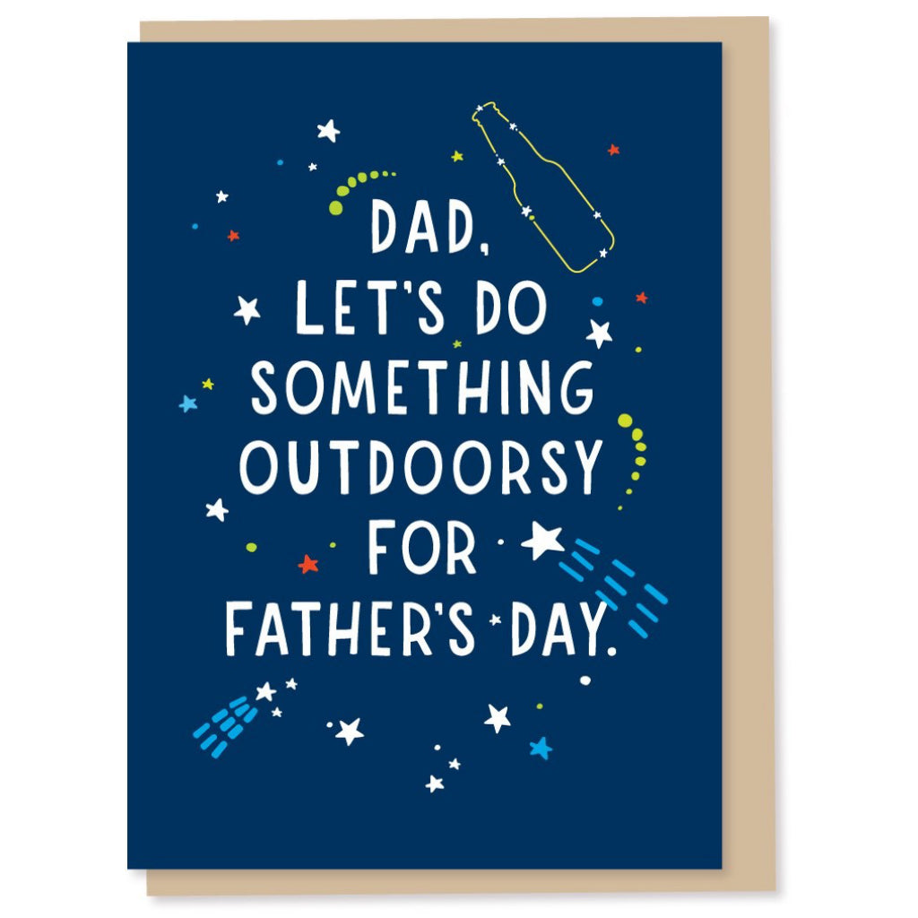 Something Outdoorsy Father's Day Card