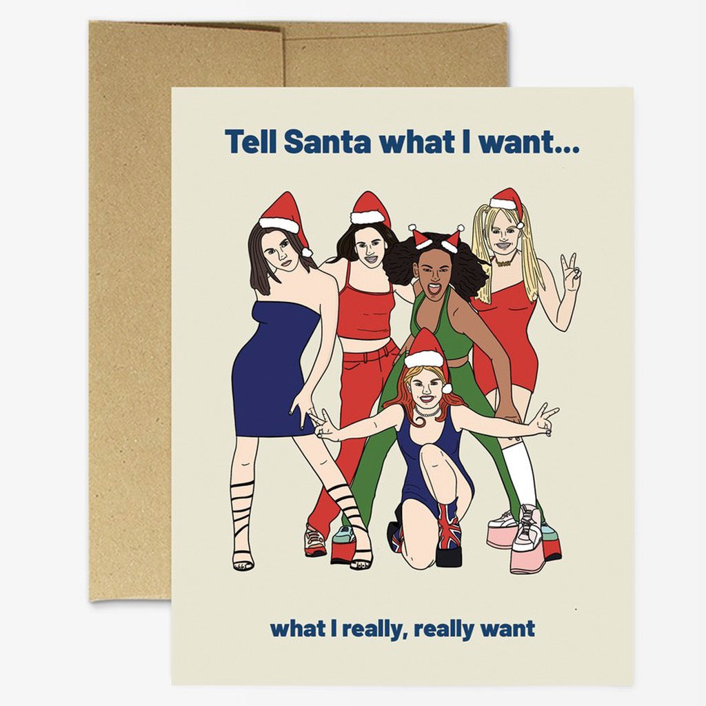Spice Girls Christmas Card