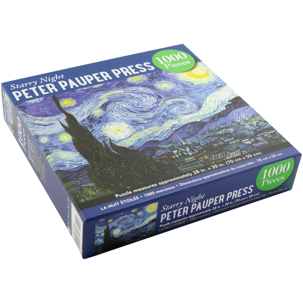 Starry Night Puzzle Packaging