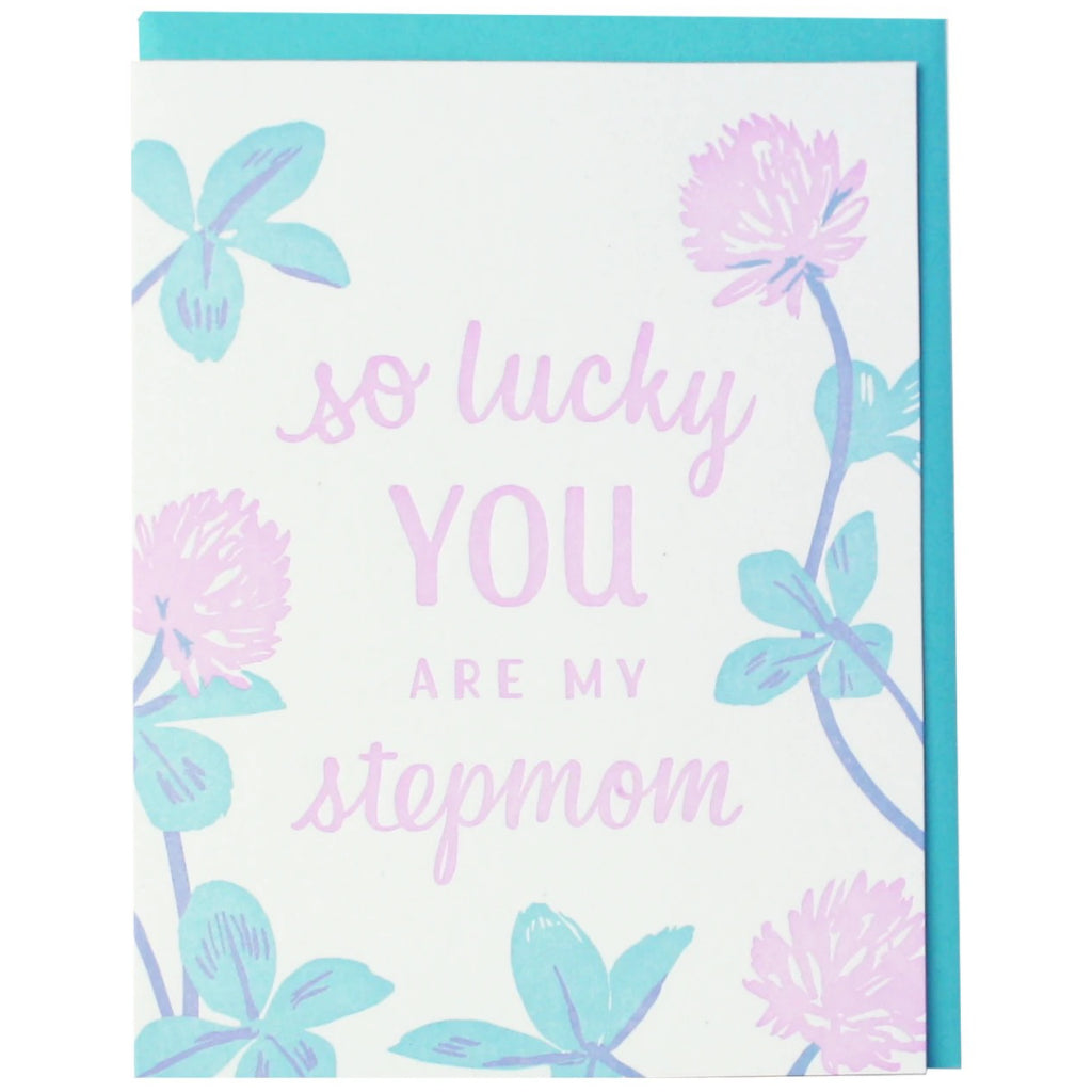 Stepmom So Lucky Card