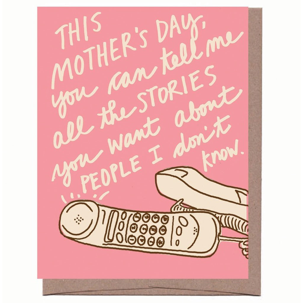 Stories About People I Don't Know Card