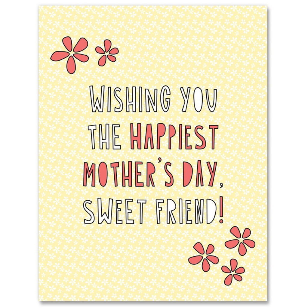 Sweet Friend Mother's Day Card