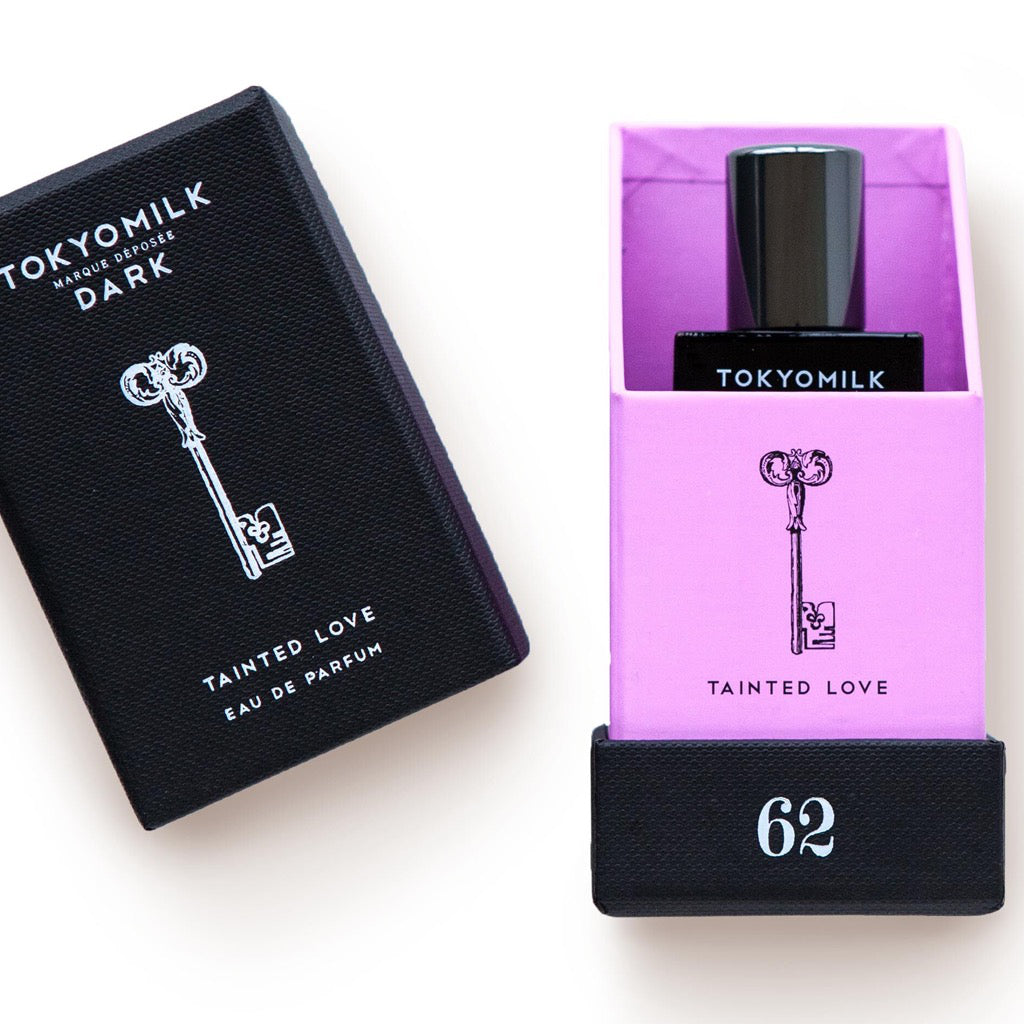 Packaging of Tainted Love Perfume.