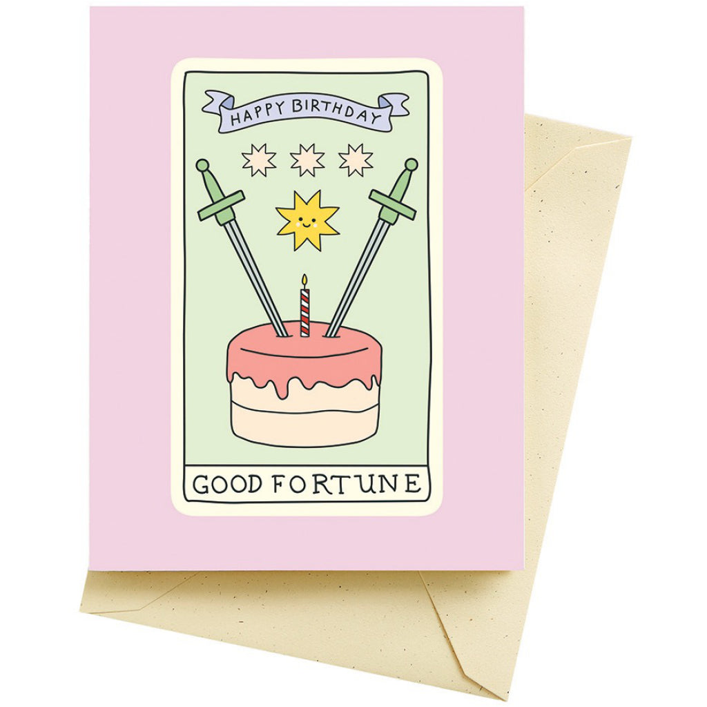 Tarot Card Birthday Card