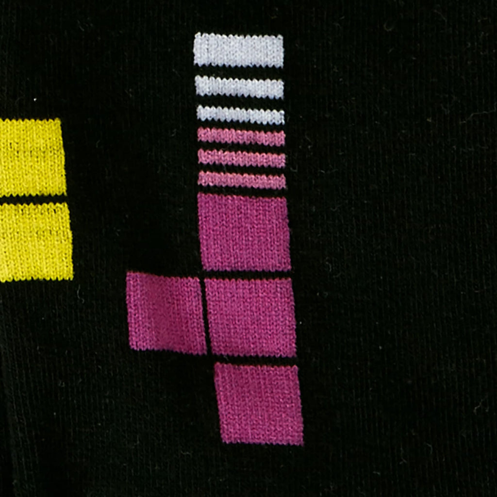 Tetris Action Shot Women's Crew Sock Detail