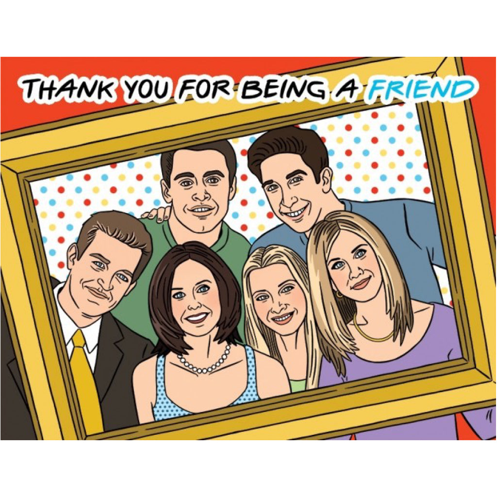 Thank You Friends Card
