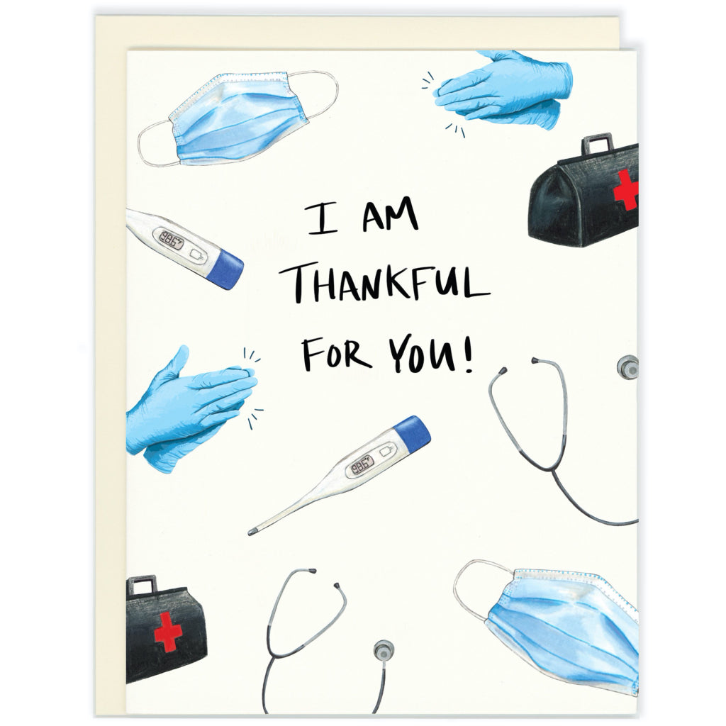 Thankful For You Health Care Card