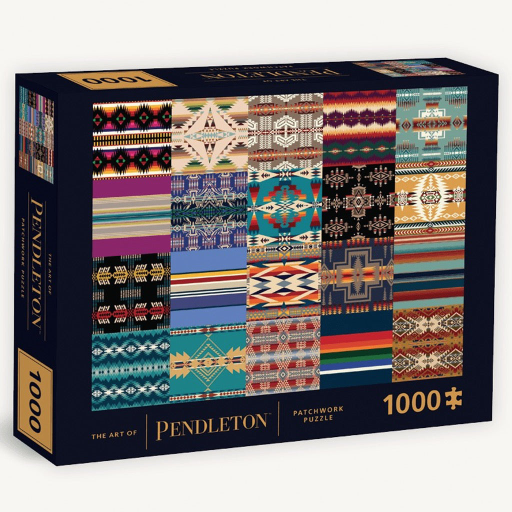 The Art of Pendleton Patchwork 1000 Piece Puzzle