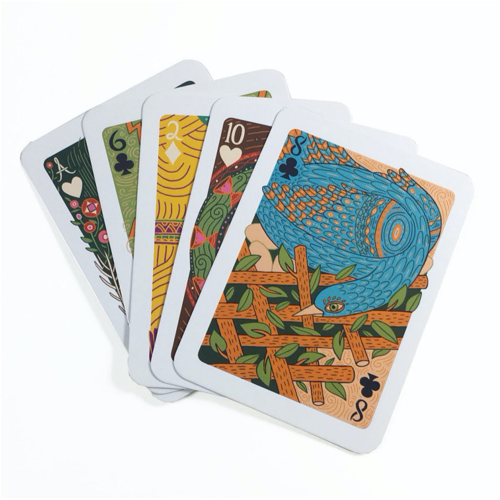 The Illuminated Tarot Card Set Sample cards