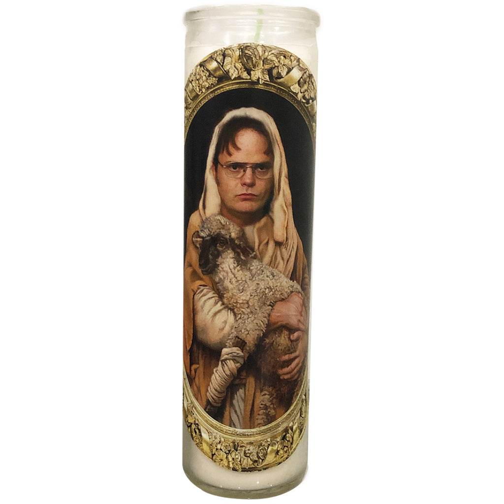 The Office - Dwight Schrute Celebrity Prayer Candle