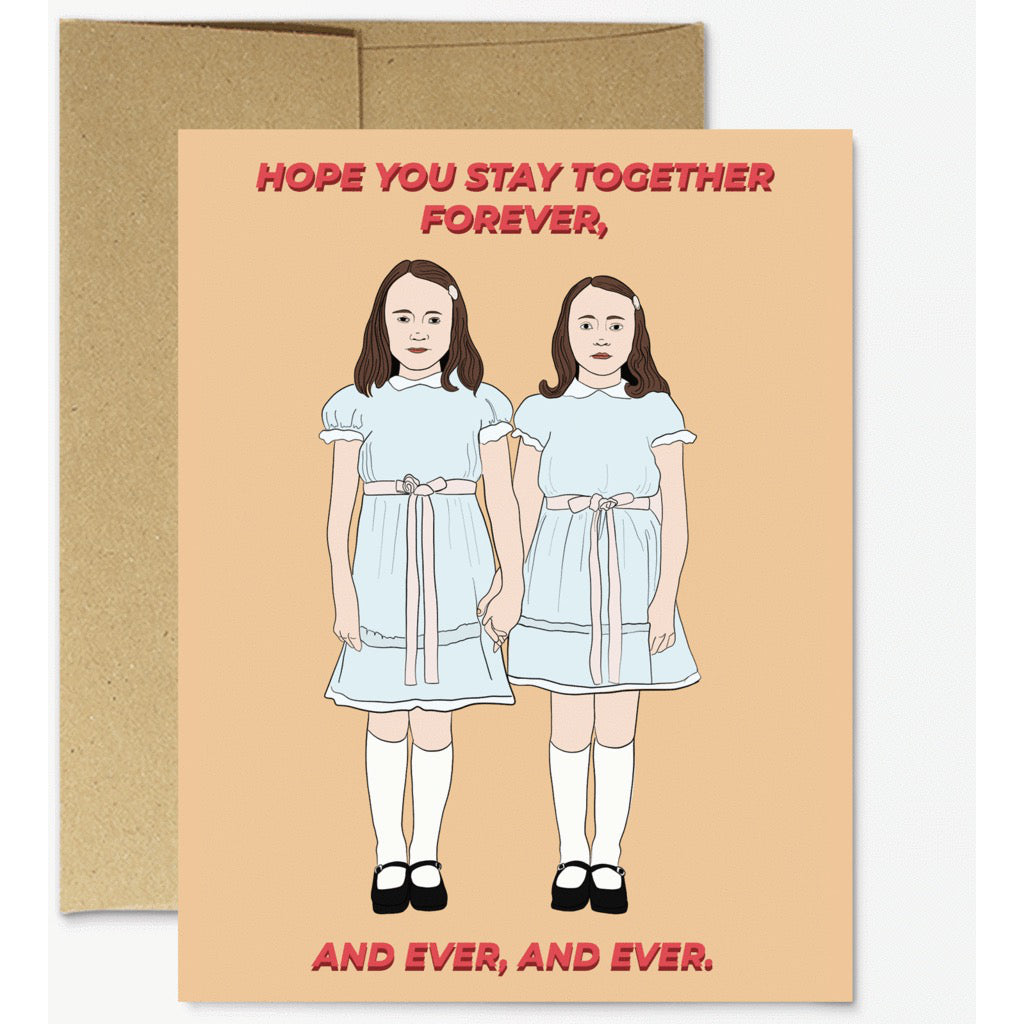 The Shining Twins Forever And Ever Card