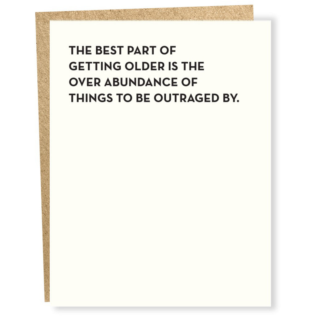 Things To Be Outraged By Card