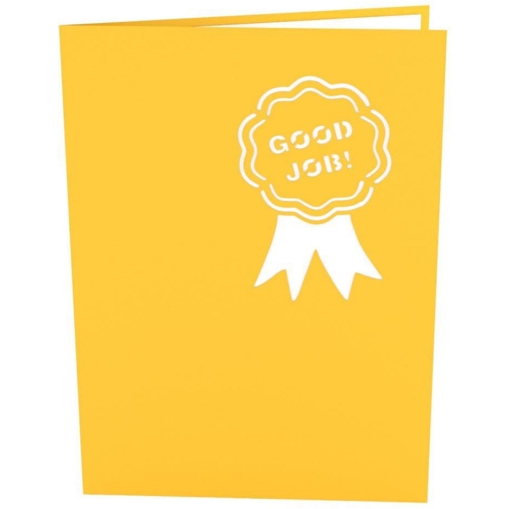 Thumbs Up 3D Pop Up Card Front