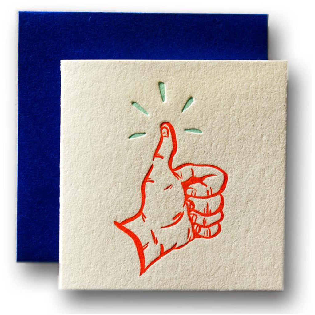 Thumbs Up Tiny Card