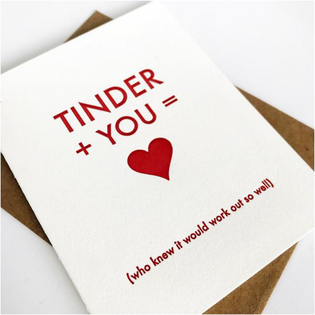 Tinder Love Card