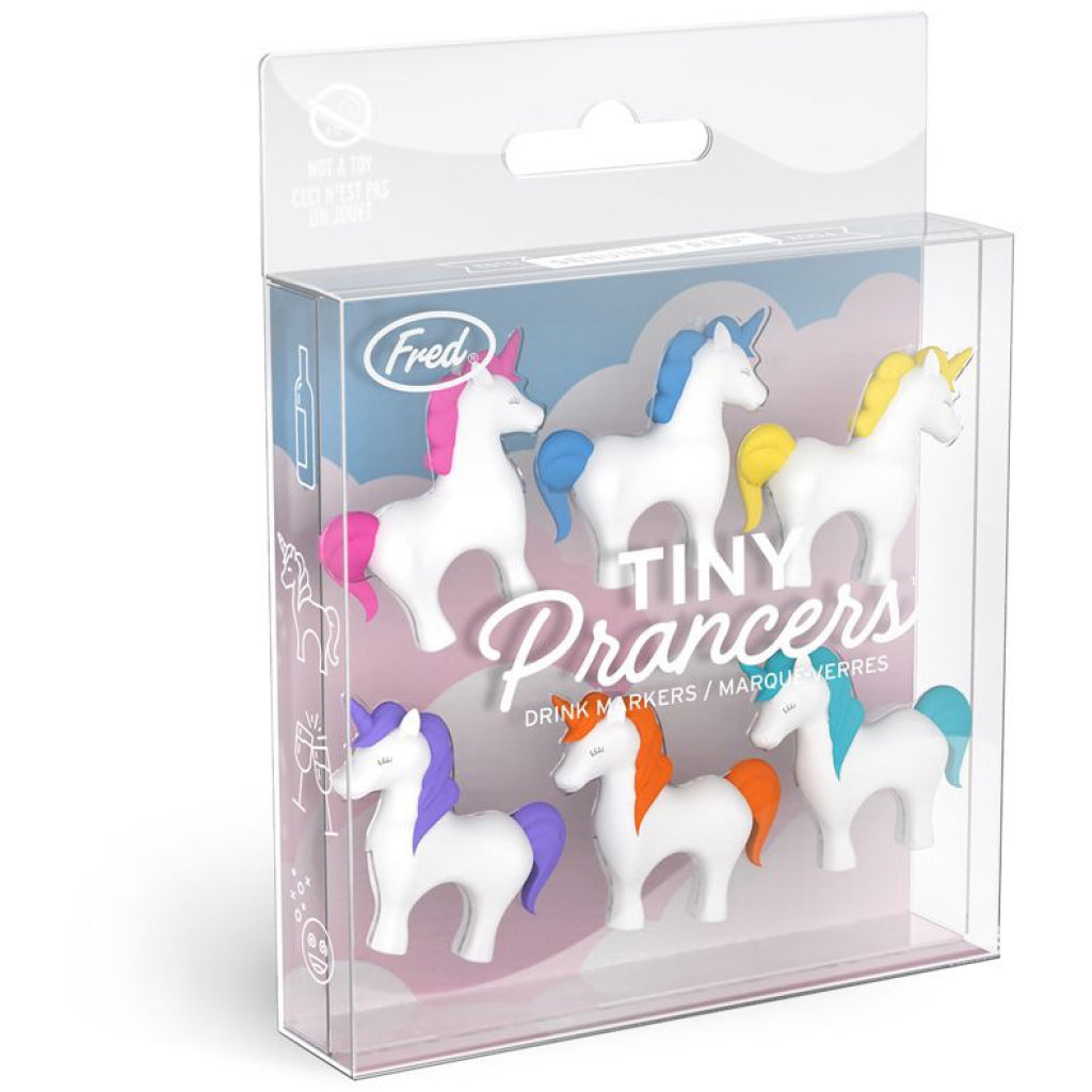 Packaging of Tiny Prancers Unicorn Drink Markers.