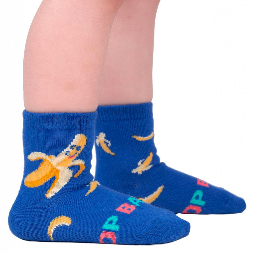 Top Banana (Shimmer) Toddler Crew Socks