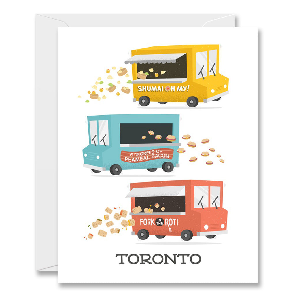 Toronto Food Truck Card