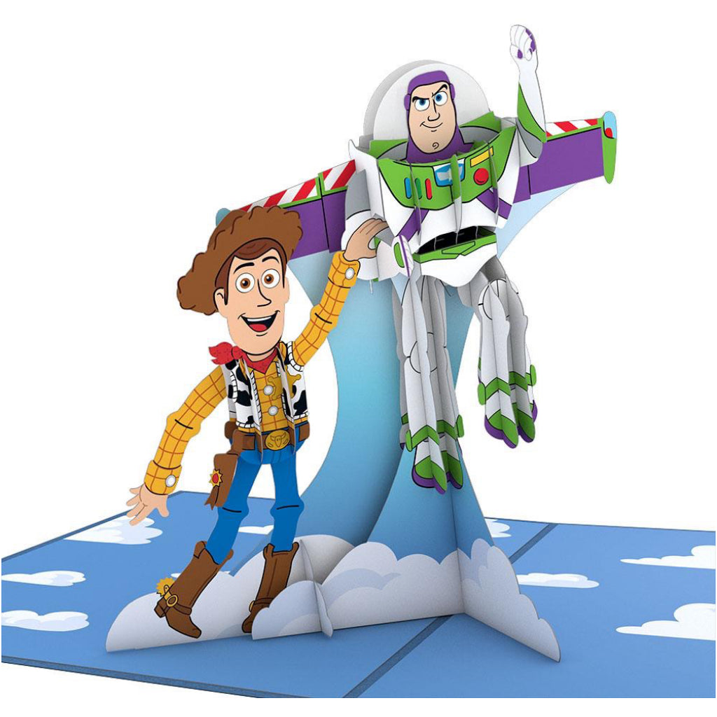 Toy Story Woody & Buzz 3D Pop Up Card
