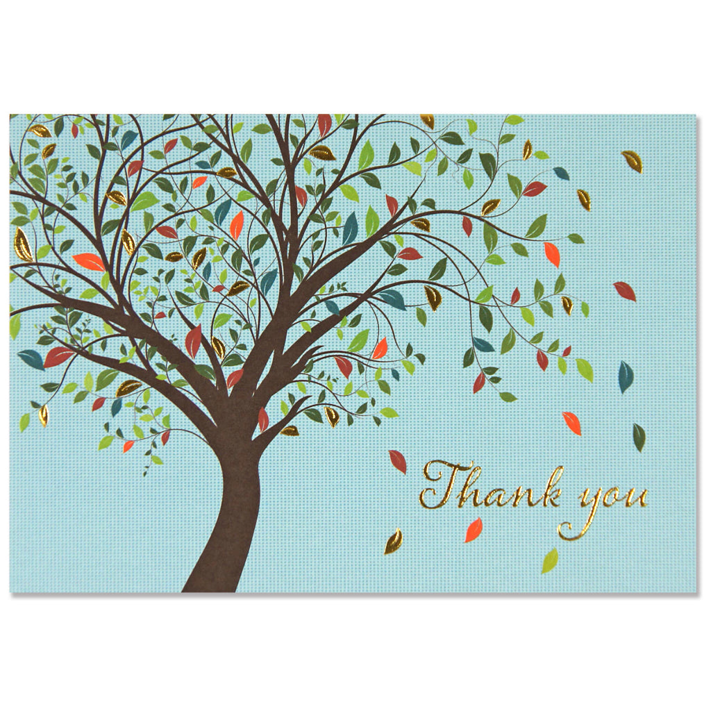 Tree Of Life Boxed Thank You Cards