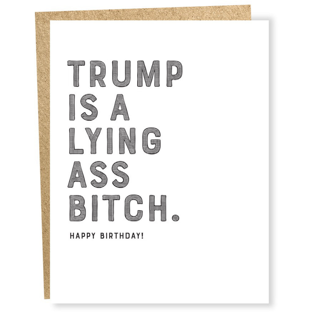 Trump Bitch Card