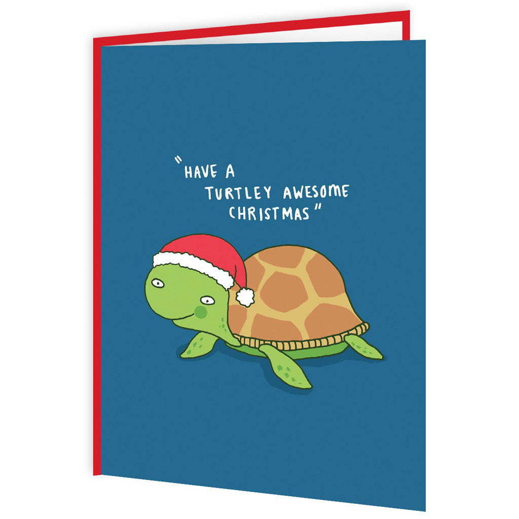 Turtley Awesome Christmas Card