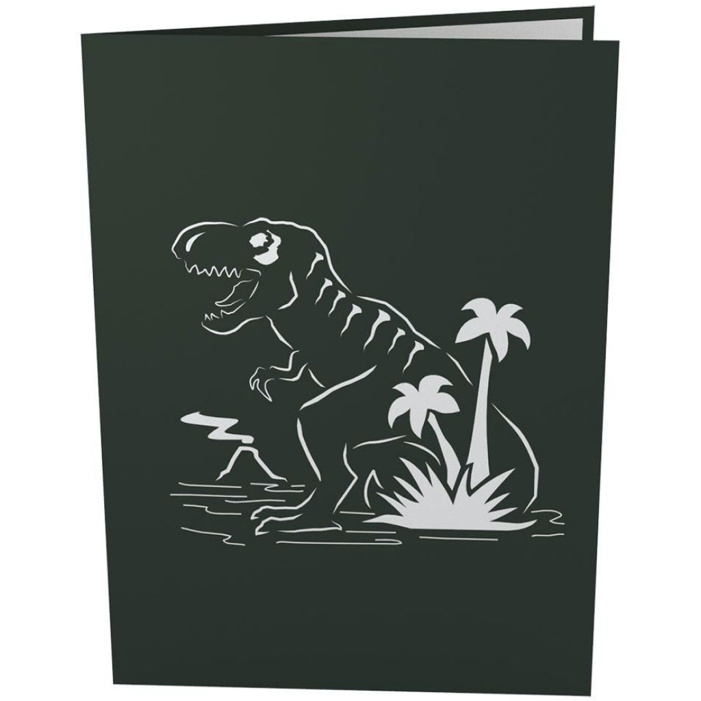 Tyrannosaurus Rex 3D Pop Up Card Cover