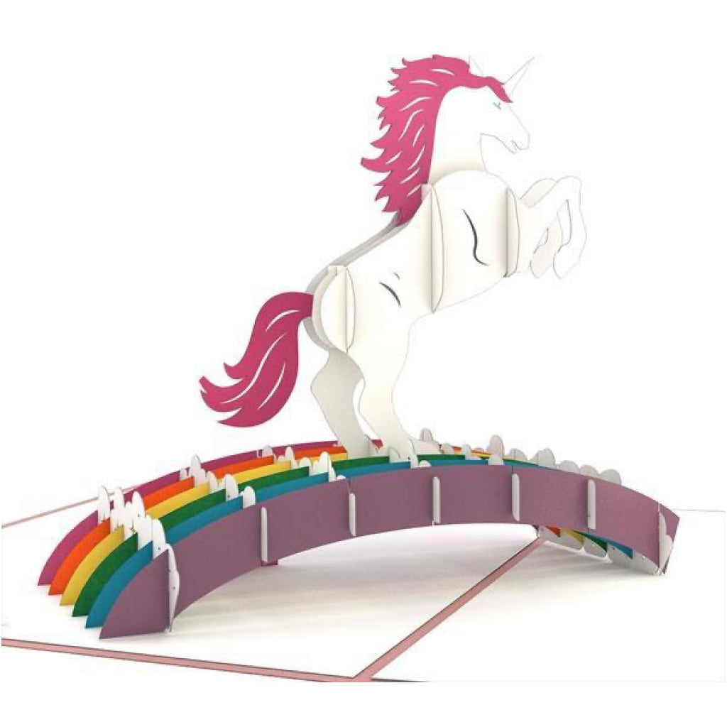 Unicorn 3D Pop Up Card