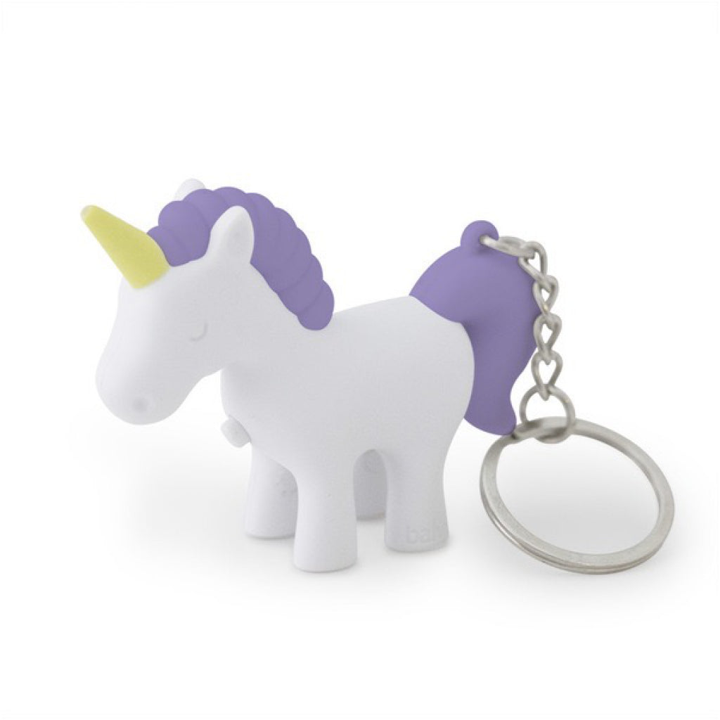 Unicorn Light & Sound Keychain
