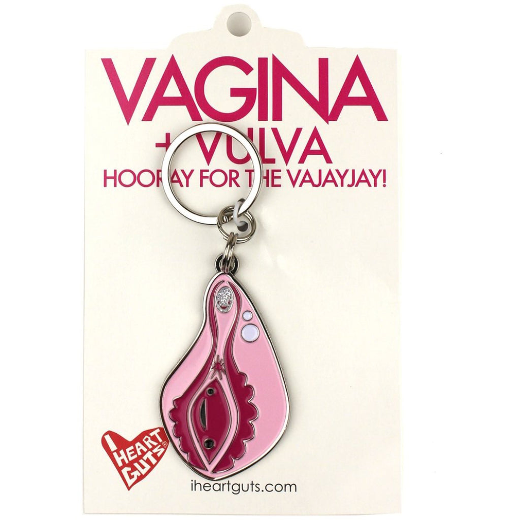 Vagina & Vulva Key Chain Package