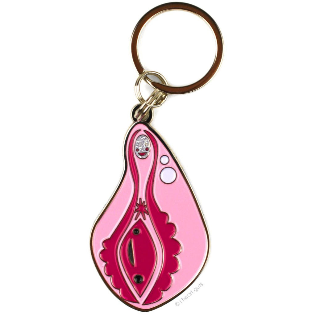Vagina & Vulva Key Chain